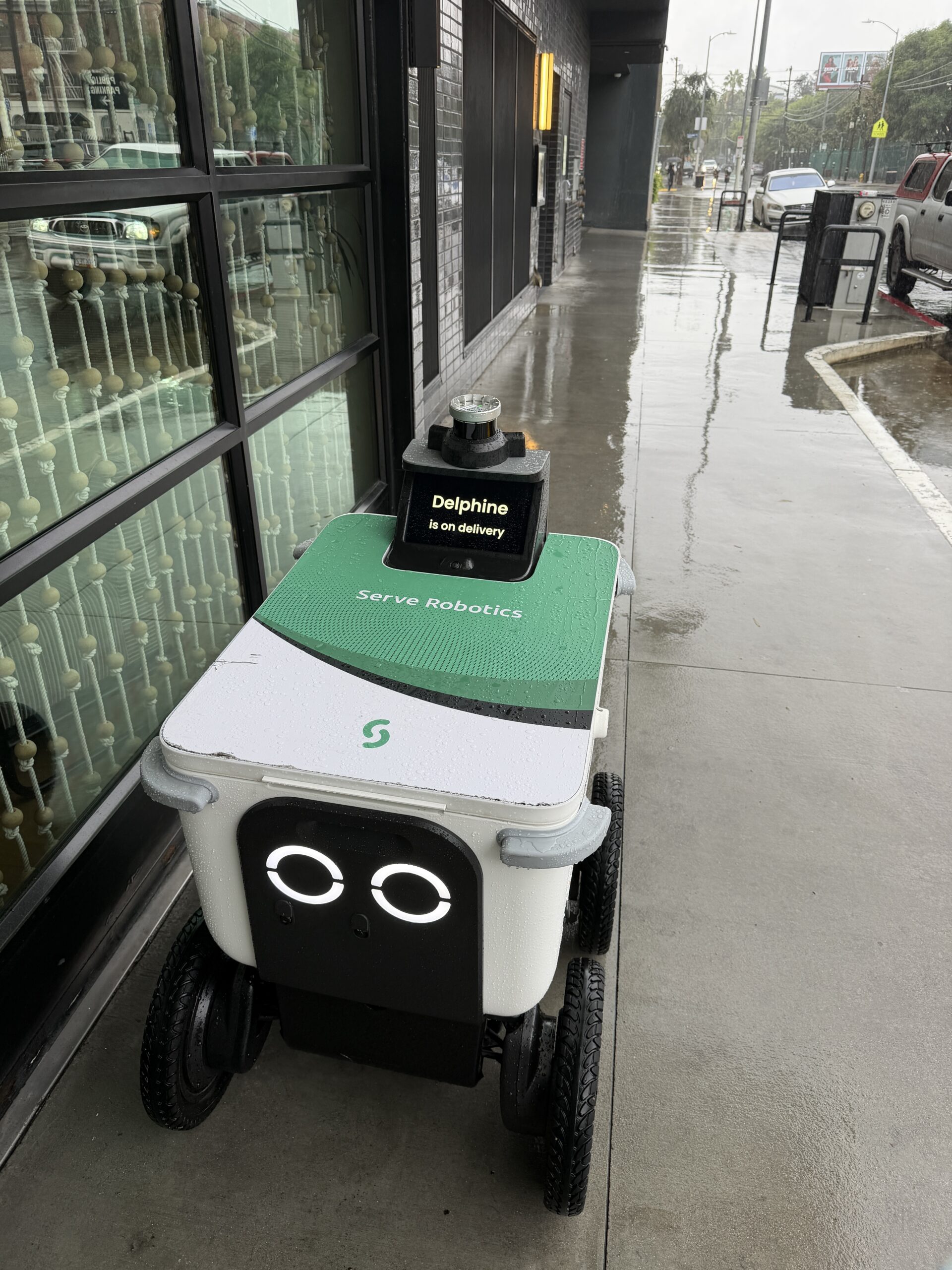 Förarlös Uber-robot i Los Angeles